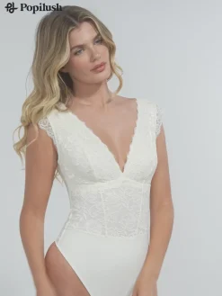 Shapewear Sculpting Lace Bodysuit or Midi Skirt or Shrug
