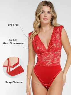 Shapewear Sculpting Lace Bodysuit or Midi Skirt or Shrug
