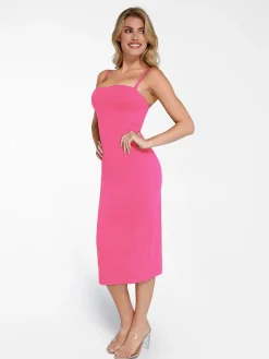 Shapewear Sculpting Midi Tube Dress or Shrug or Set