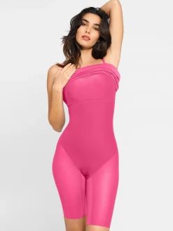 Shapewear Sculpting Midi Tube Dress or Shrug or Set