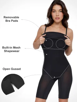 Shapewear Sculpting Midi Tube Dress or Shrug or Set