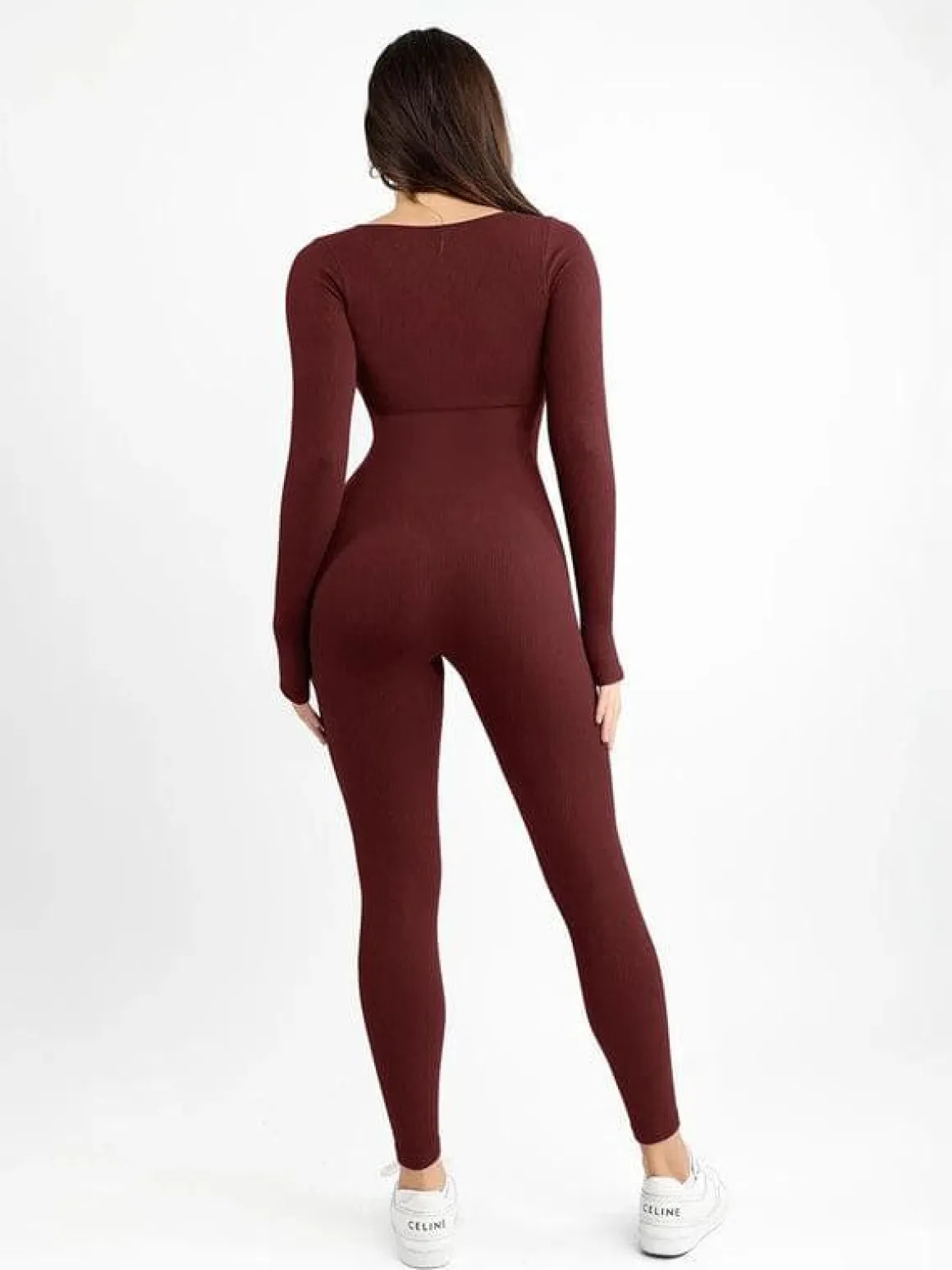 Shapewear Seamless Long Sleeve & Square Neck Sleeveless Jumpsuits