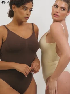 Shapewear Seamless Low Back Tummy Control Thong Bodysuit