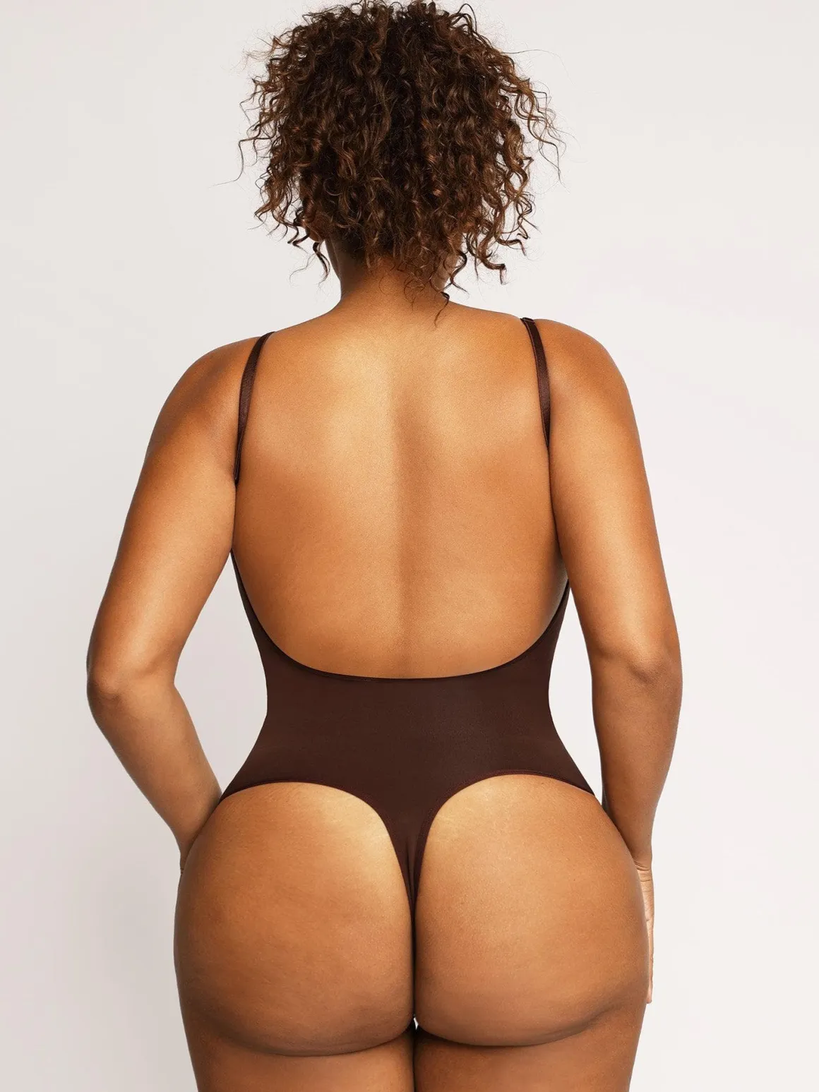 Shapewear Seamless Low Back Tummy Control Thong Bodysuit