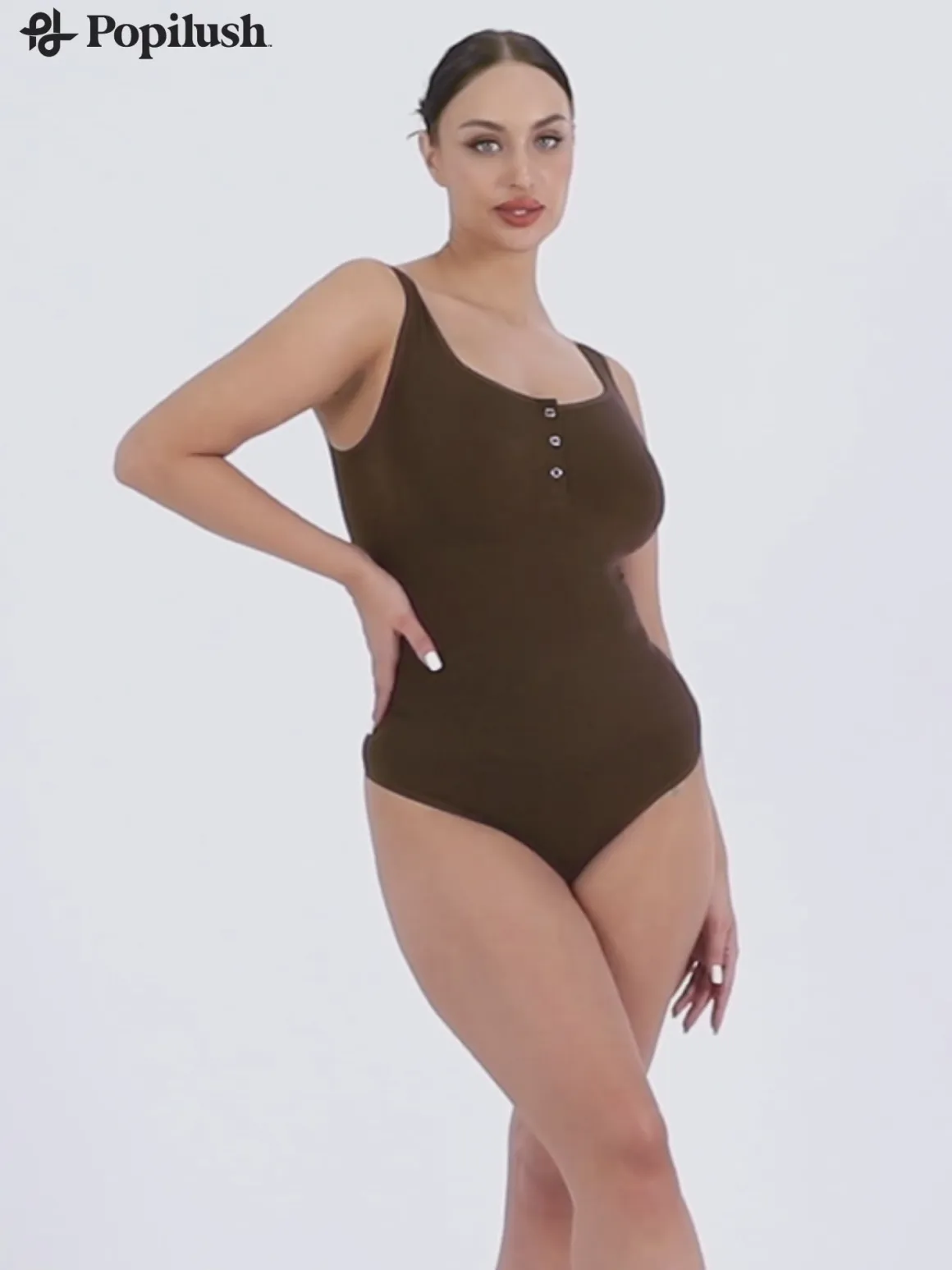 Shapewear Seamless Modal Smoothing Thong Bodysuits