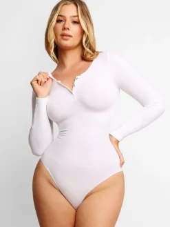 Shapewear Seamless Modal Smoothing Thong Bodysuits