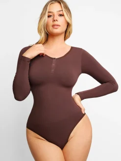 Shapewear Seamless Modal Smoothing Thong Bodysuits