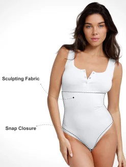 Shapewear Seamless Modal Smoothing Thong Bodysuits