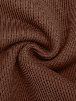 Shapewear Seamless Rib V-Neck Romper