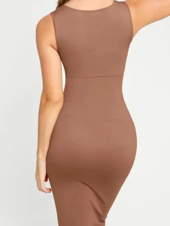 Shapewear Seamless Sleeveless Slimming Dress Set