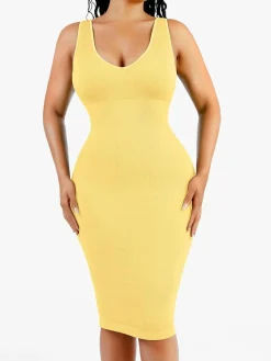Shapewear Seamless Sleeveless Slimming Dress Set