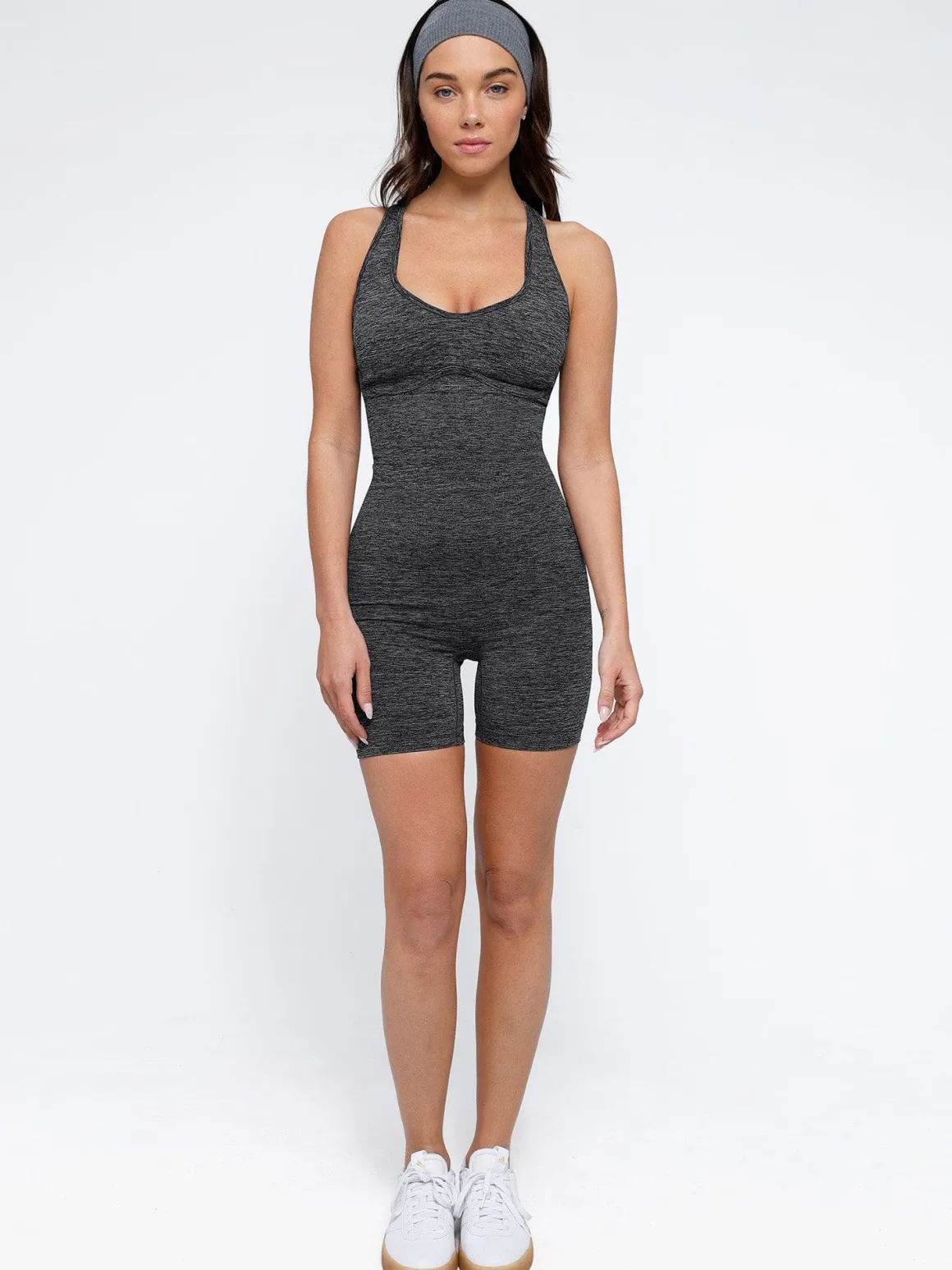Shapewear Seamless Sport Crossback Romper