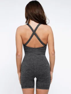 Shapewear Seamless Sport Crossback Romper