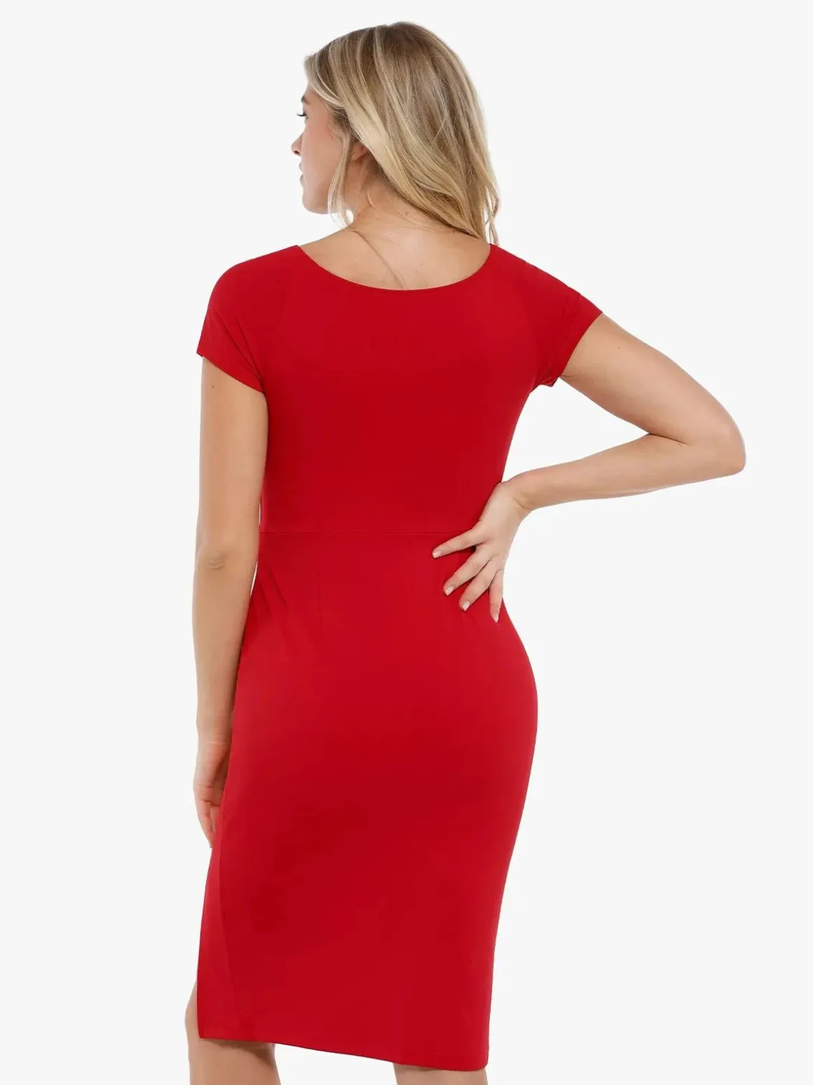 Shapewear Short Sleeve Perfect Form Sheath Dress