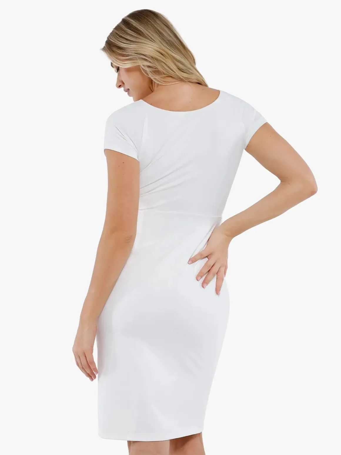 Shapewear Short Sleeve Perfect Form Sheath Dress