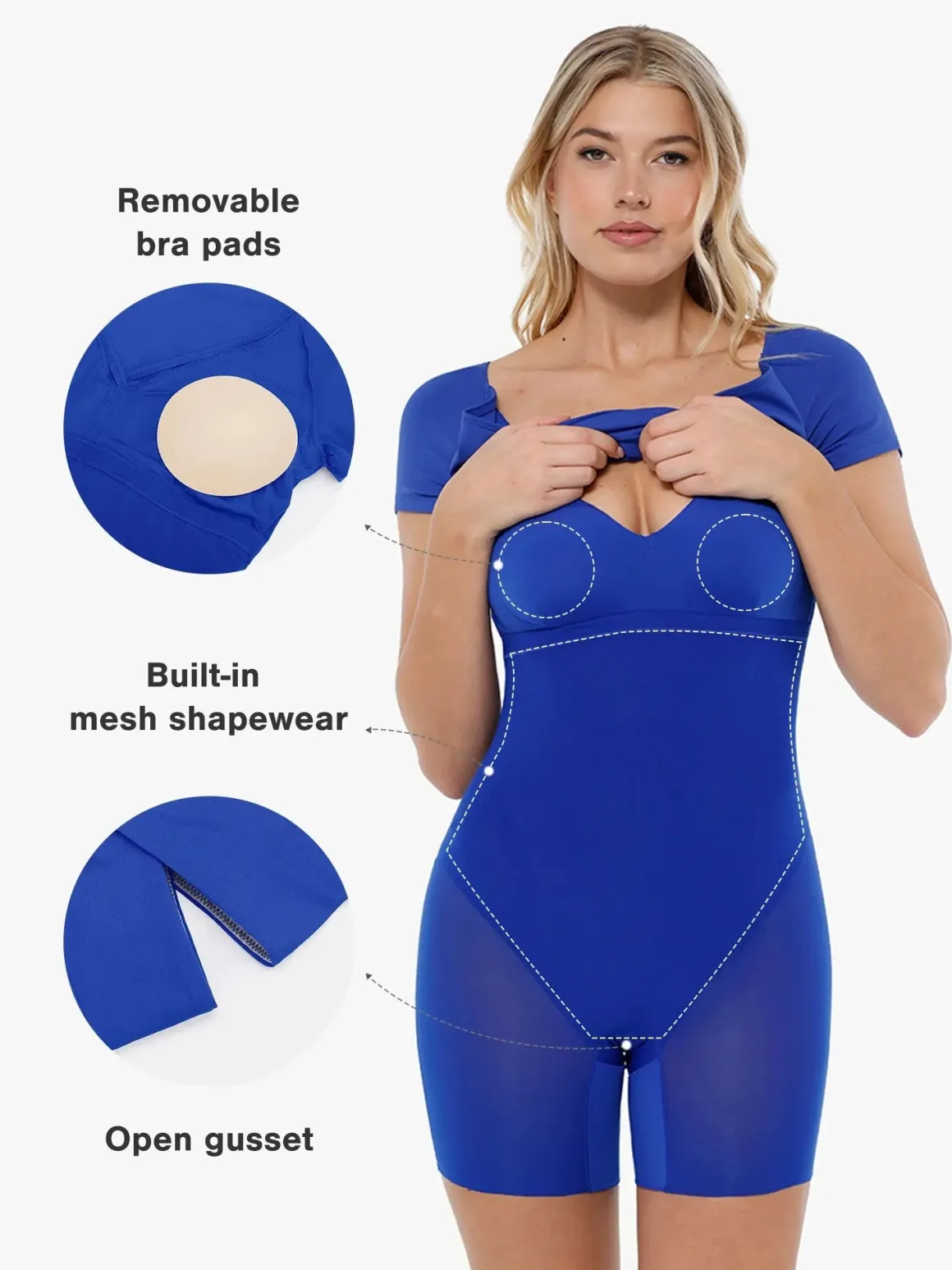 Shapewear Short Sleeve Perfect Form Sheath Dress