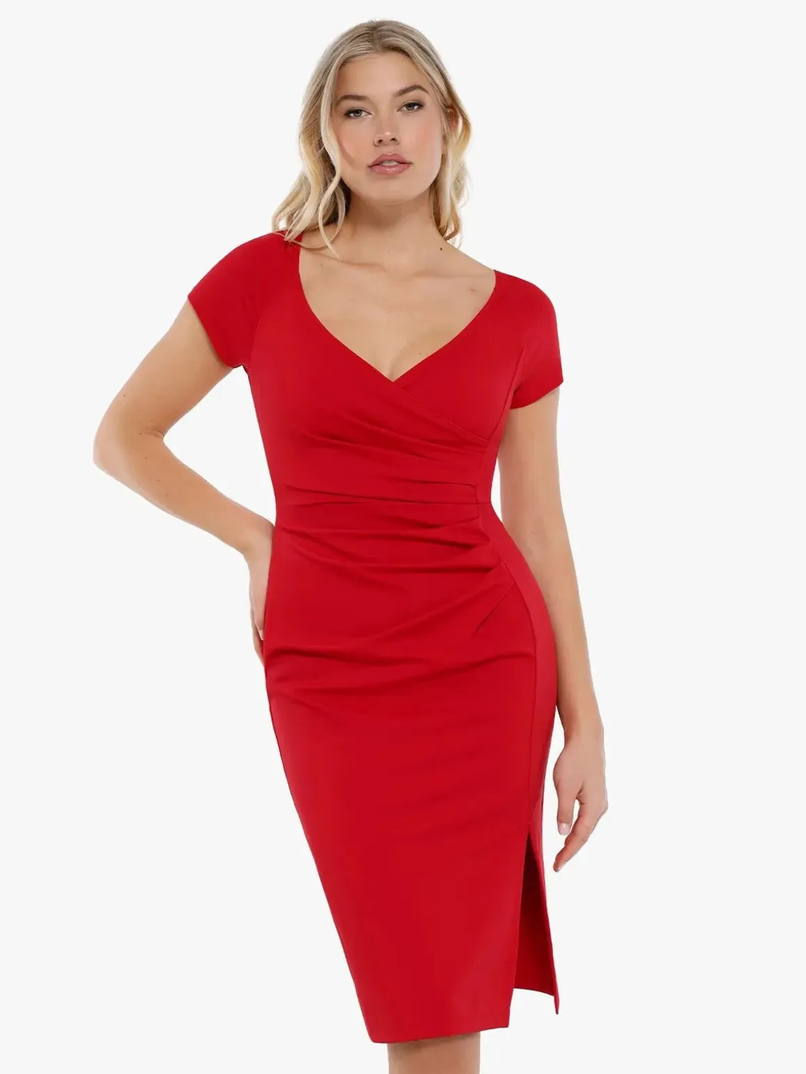 Shapewear Short Sleeve Perfect Form Sheath Dress