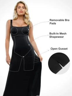 Shapewear Sleeveless A-Line Maxi or Wrap Cardigan or Set