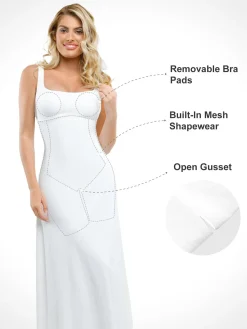 Shapewear Sleeveless A-Line Maxi or Wrap Cardigan or Set