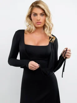 Shapewear Sleeveless A-Line Maxi or Wrap Cardigan or Set