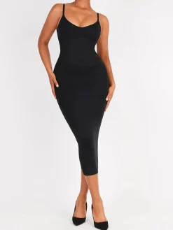 Shapewear Sleeveless Sculpting Dress Set
