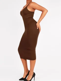 Shapewear Sleeveless Sculpting Dress Set