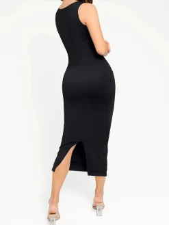 Shapewear Sleeveless Square Neck Slimming Seamless Dress