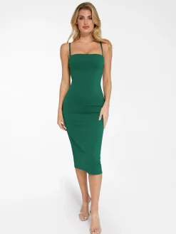 Shapewear Slimming Midi Tube Dress or Bandeau Shawl or Set