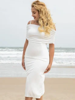 Shapewear Slimming Midi Tube Dress or Bandeau Shawl or Set
