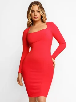 Shapewear Slimming Modal Dresses