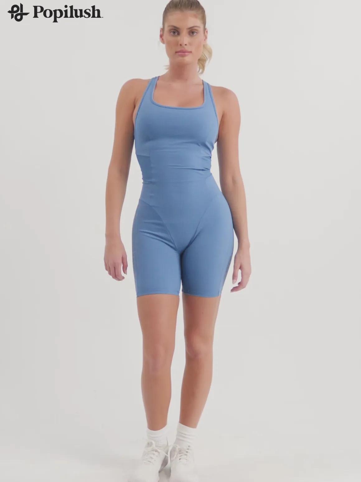 Shapewear Slimming Racerback Romper