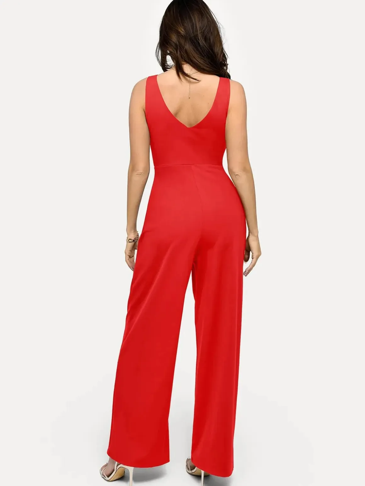 Shapewear Slimming Wide-Leg Jumpsuit