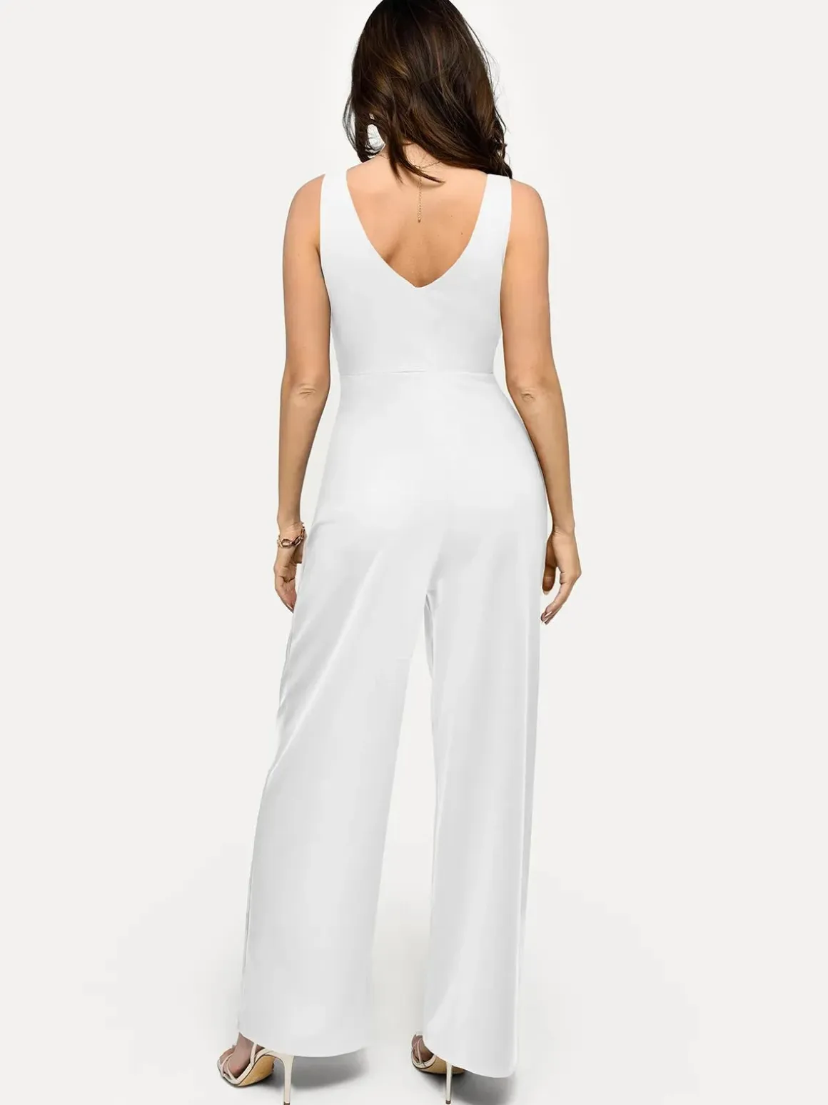Shapewear Slimming Wide-Leg Jumpsuit