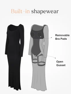 Shapewear Soft Modal Sculpting Dresses