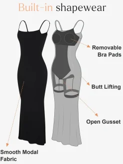 Shapewear Soft Modal Sculpting Dresses