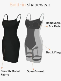 Shapewear Soft Modal Sculpting Dresses