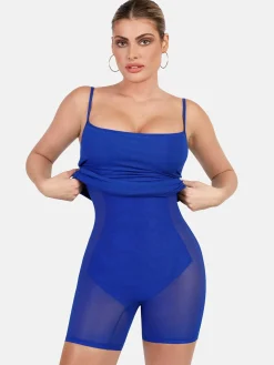 Shapewear Solid Modal Butt Lift Mini Slip Dress