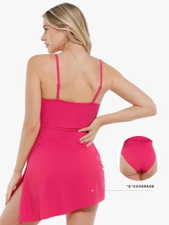 Shapewear Solid Sculpting One-Piece Swimsuit