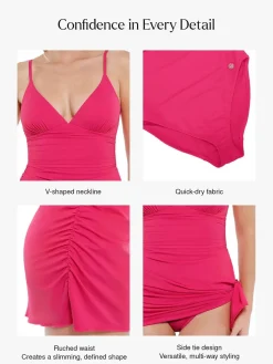 Shapewear Solid Sculpting One-Piece Swimsuit