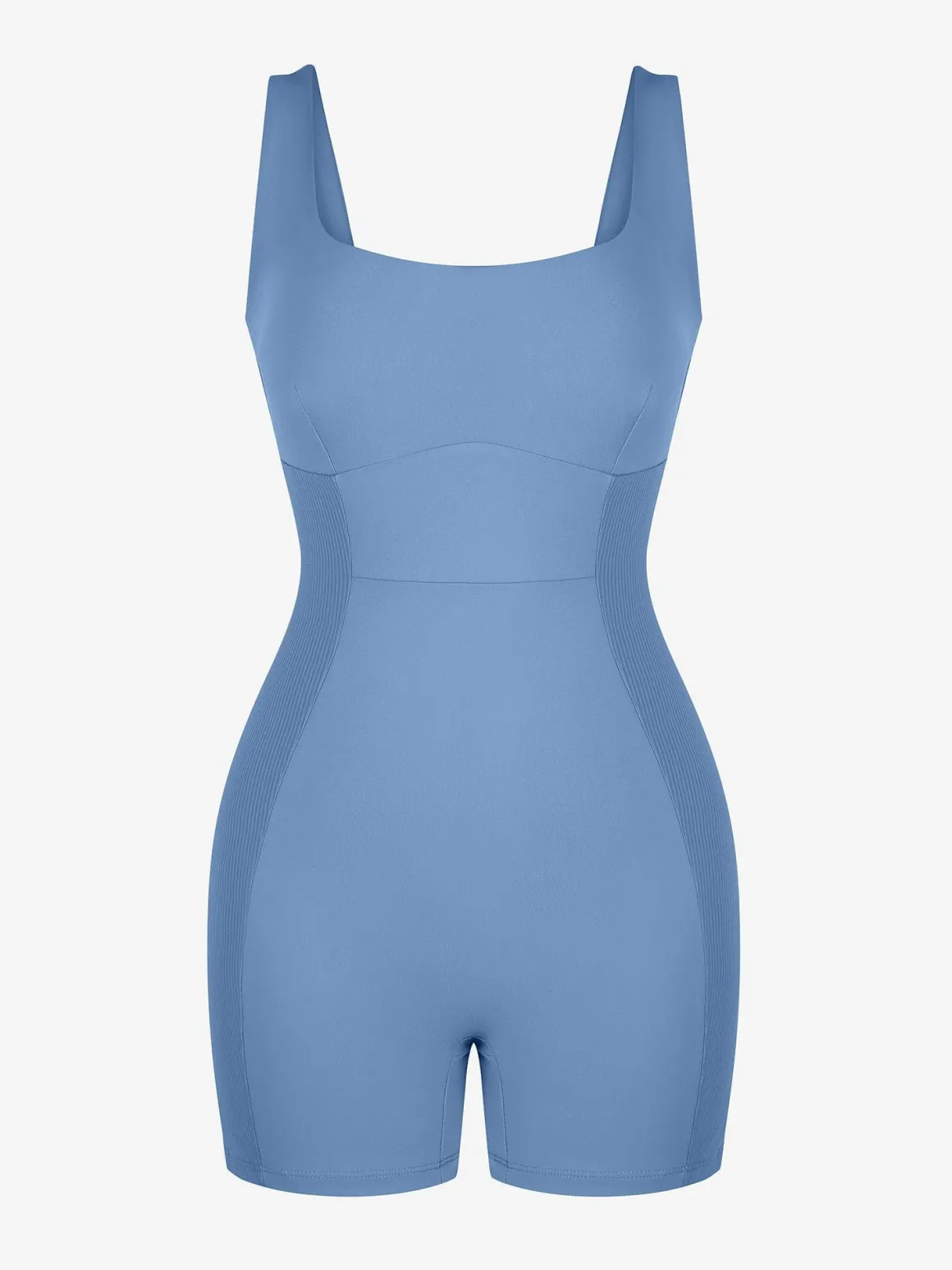 Shapewear Square Neck Strappy Romper
