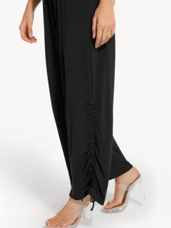 Shapewear Square Neck Tummy Control Wide Leg Jumpsuit