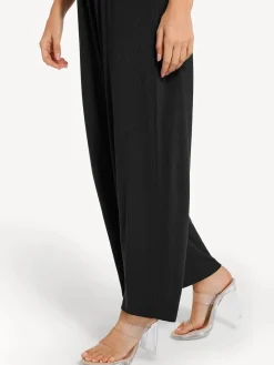 Shapewear Square Neck Tummy Control Wide Leg Jumpsuit