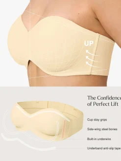 Shapewear Strapless Everyday Push-Up Bra