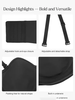 Shapewear Strapless Everyday Push-Up Bra