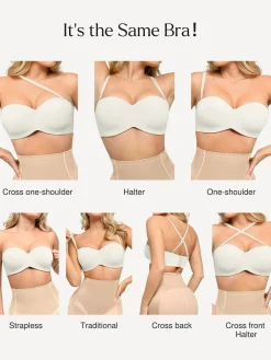 Shapewear Strapless Everyday Push-Up Bra