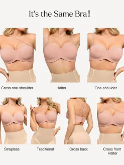 Shapewear Strapless Everyday Push-Up Bra