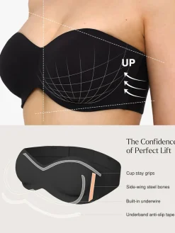 Shapewear Strapless Everyday Push-Up Bra