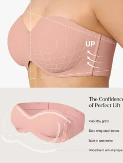 Shapewear Strapless Everyday Push-Up Bra
