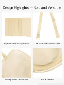 Shapewear Strapless Everyday Push-Up Bra