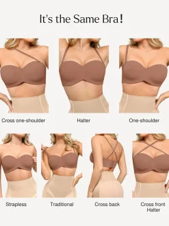 Shapewear Strapless Everyday Push-Up Bra